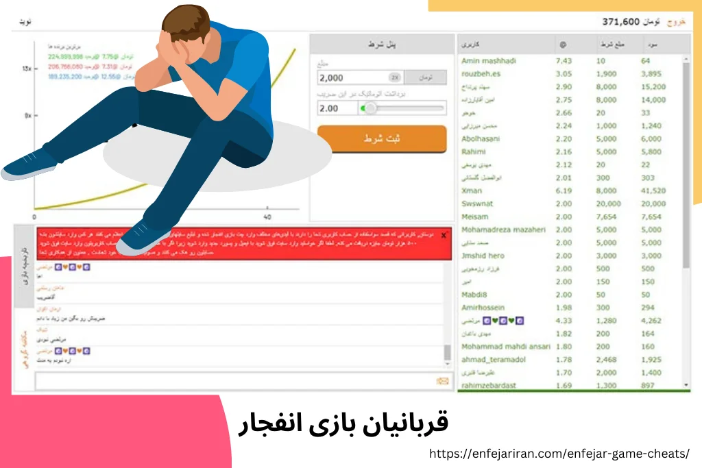 قربانیان بازی انفجار